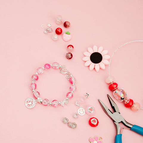 Cotton Candy Crush Resin Beads